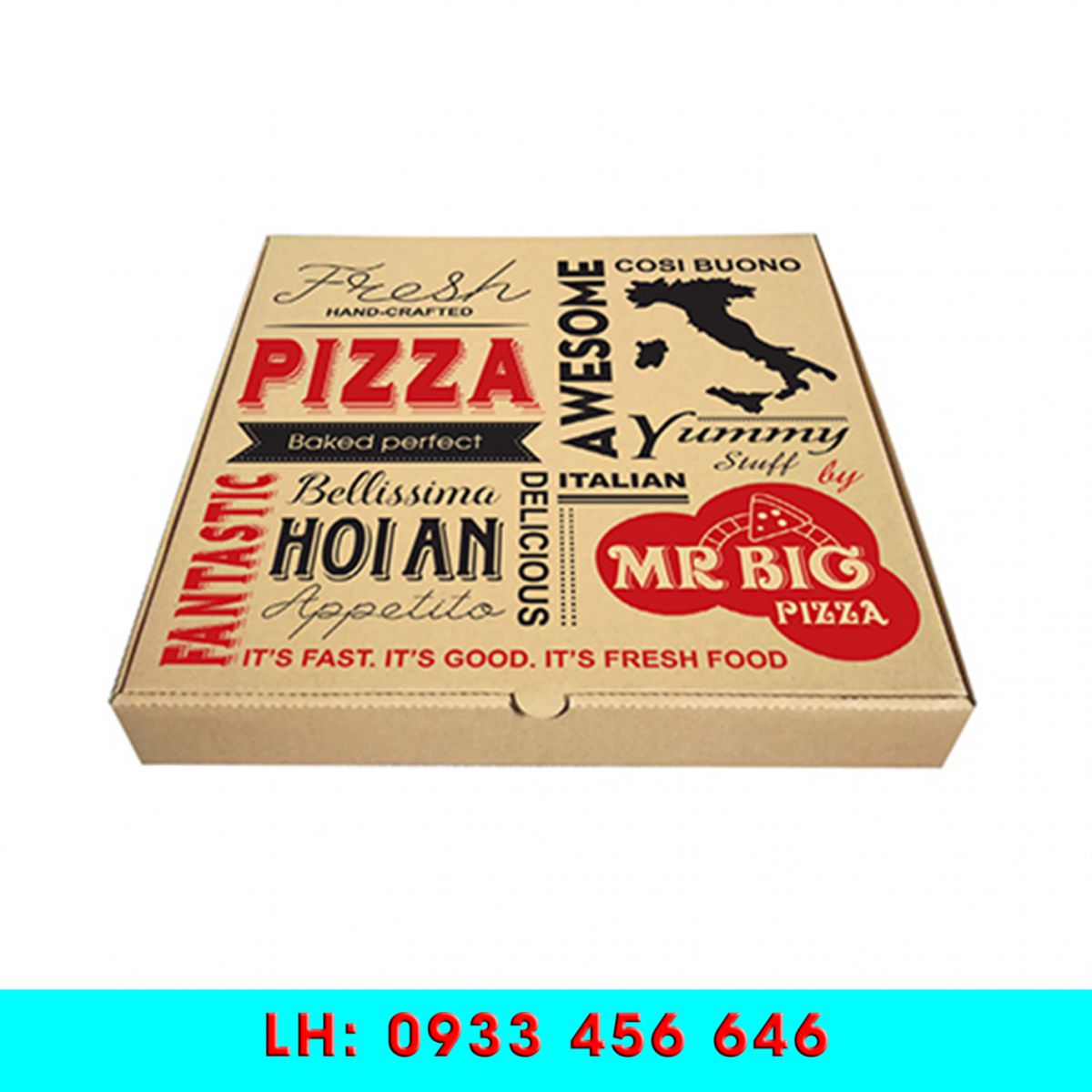 HỘP BÁNH PIZZA 02