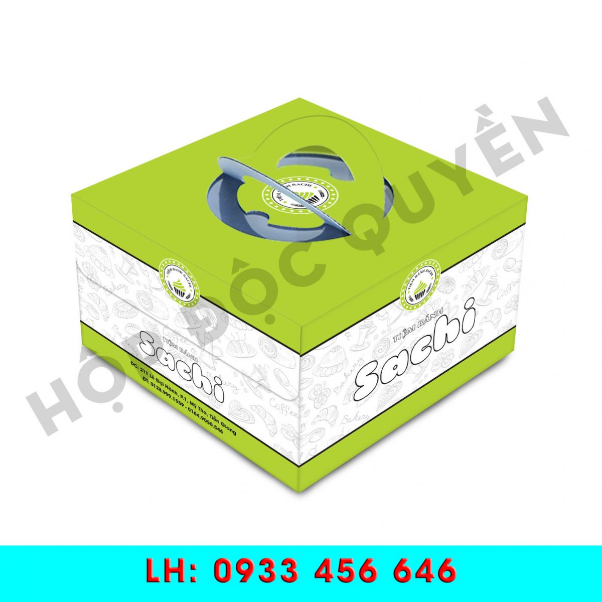 HỘP BÁNH KEM ĐỘC QUYỀN 03