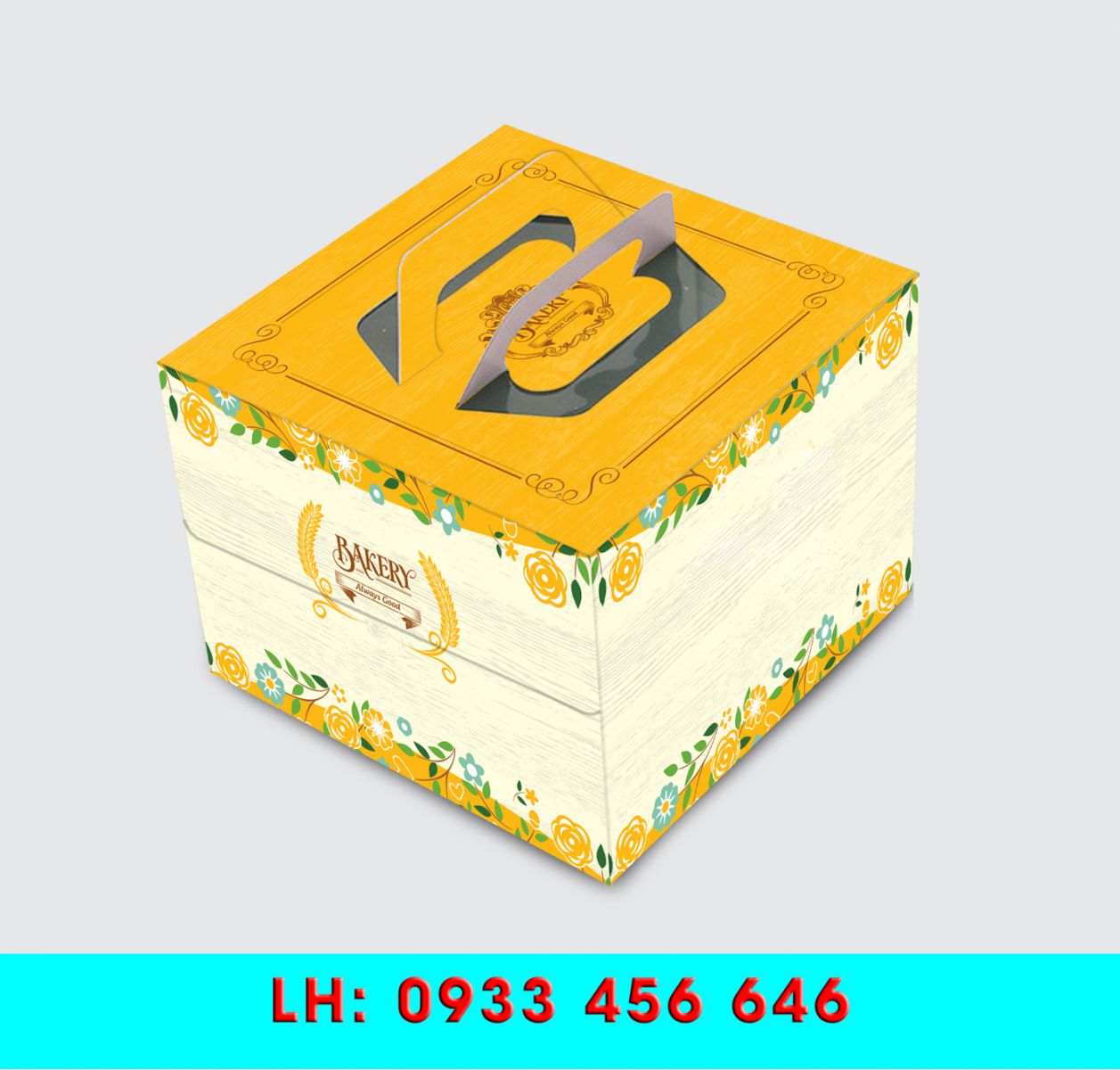 HỘP BÁNH KEM ĐẠI TRÀ 10