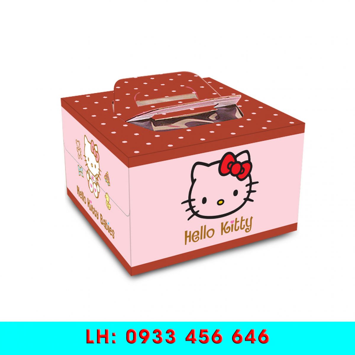 HỘP BÁNH KEM ĐẠI TRÀ 07