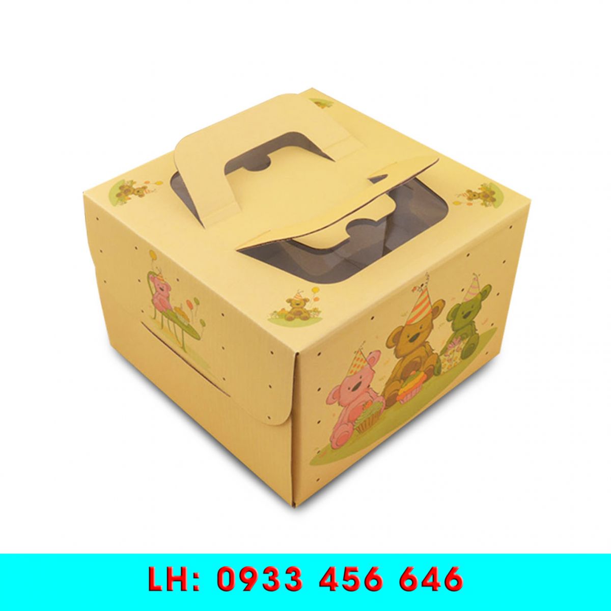 HỘP BÁNH KEM 11