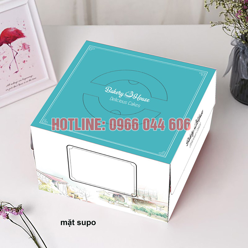 Xưởng sản xuất hộp bánh kem, bánh sinh nhật đẹp giá rẻ