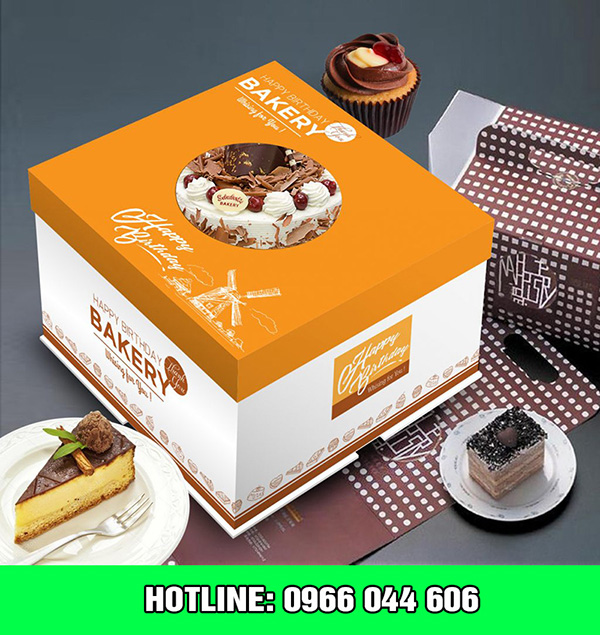 In hộp giấy bánh kem, bánh sinh nhật giá rẻ với nhiều mẫu mã đẹp