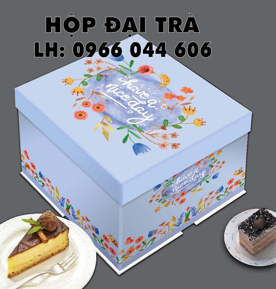 Nhận in hộp bánh kem đại trà và theo yêu cầu với giá tốt nhất