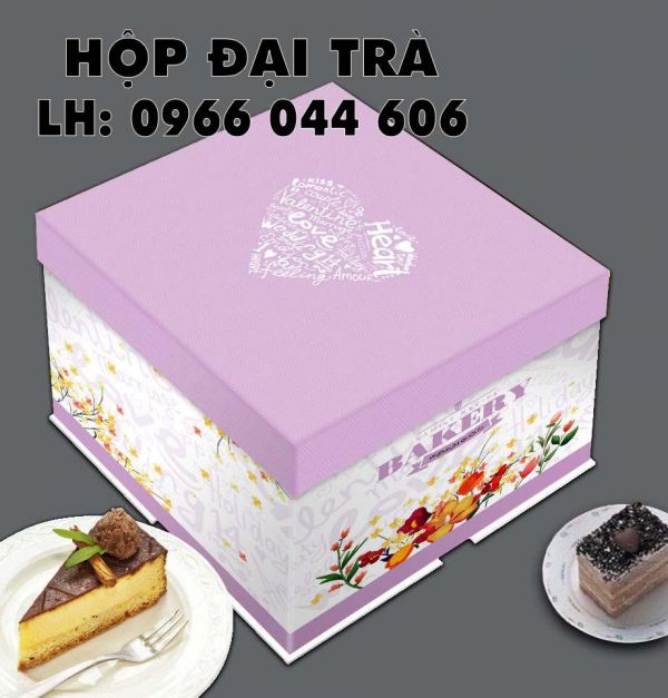 Dịch vụ in hộp bánh kem giá rẻ chất lượng tại TPHCM và cả nước