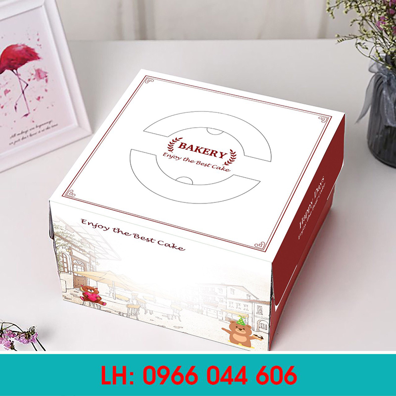 In hộp bánh kem giá rẻ tại TPHCM