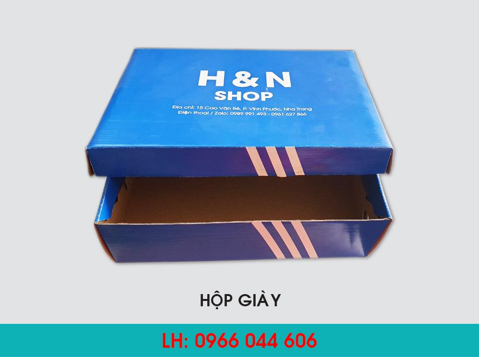 In hộp giấy đựng giày đẹp, chất lượng, giá rẻ tại Nam Sao