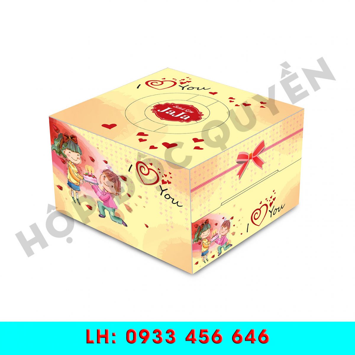 HỘP BÁNH KEM ĐỘC QUYỀN 06