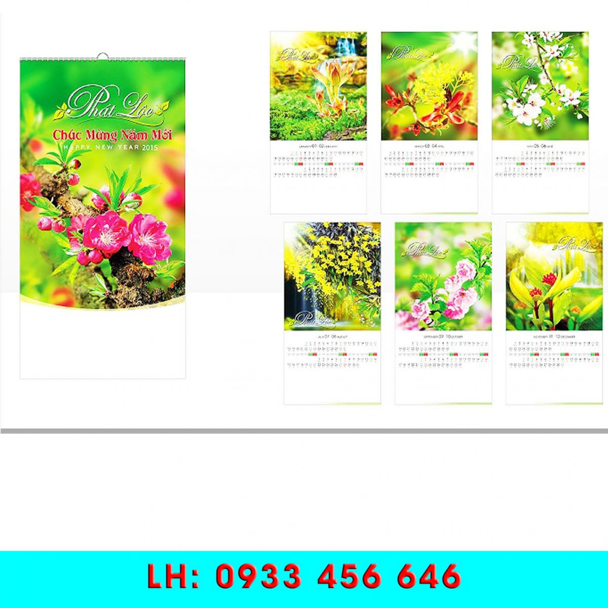 LỊCH TREO TƯỜNG 14