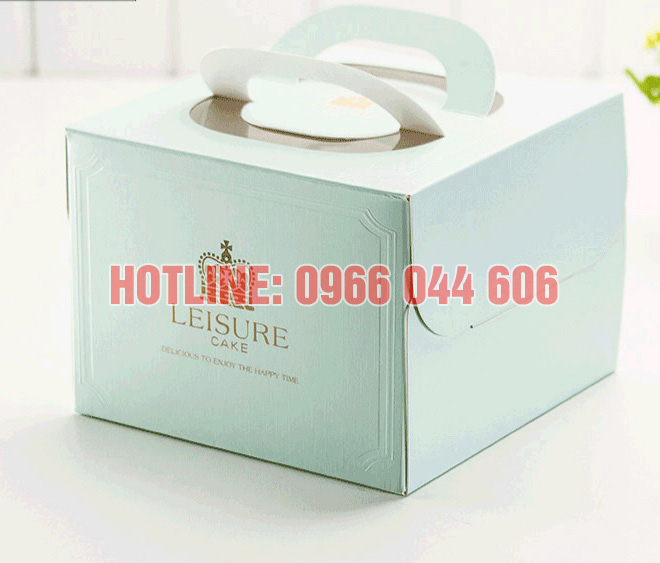 In hộp bánh kem đẹp, giá rẻ, chất lượng tại TPHCM