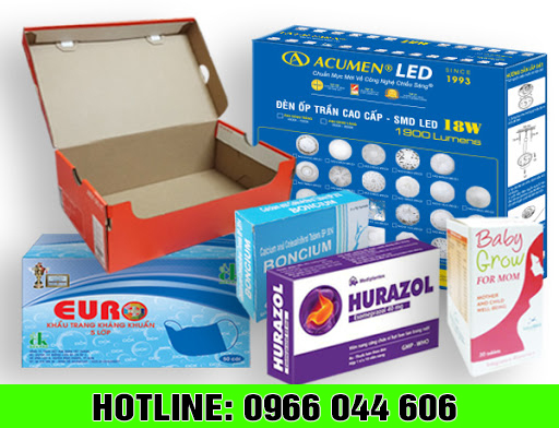 Xưởng in hộp dược phẩm đẹp giá rẻ tại TPHCM