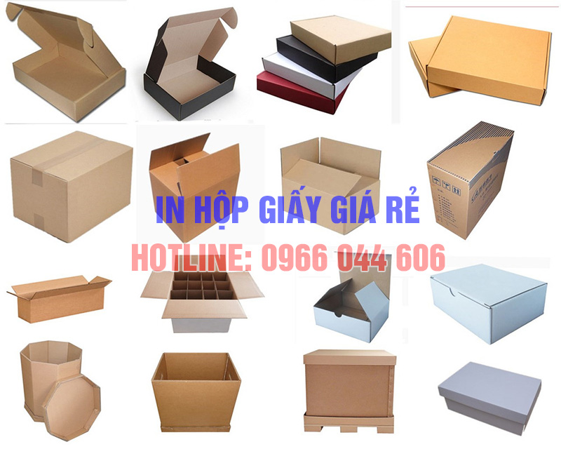 Xưởng in hộp giấy theo yêu cầu giá rẻ uy tín nhất