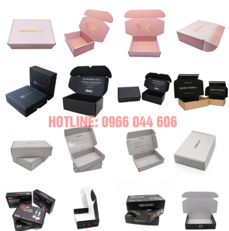 Chuyên in hộp giấy chất lượng các loại với giá tốt nhất