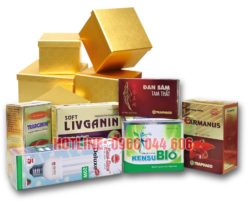 Nhận in hộp giấy giá rẻ theo yêu cầu tại TPHCM