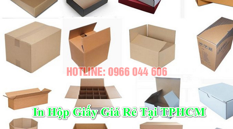 Dịch vụ in hộp giấy giá rẻ theo yêu cầu tại In Nam Sao