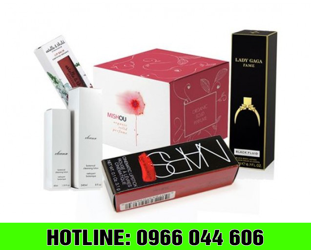 In hộp mỹ phẩm mẫu mã đẹp với giá xưởng tại Nam Sao