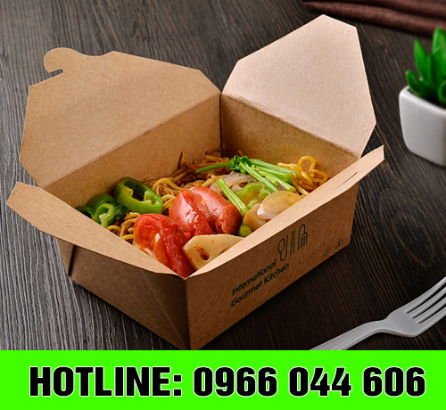 In hộp giấy thực phẩm đa dạng mẫu mã, chủng loại