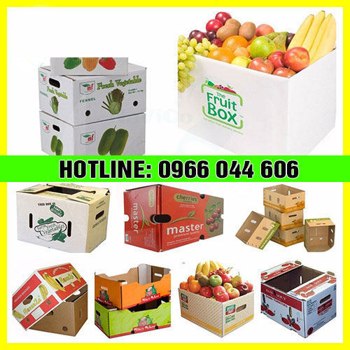 In hộp giấy đựng trái cây uy tín giá rẻ đảm bảo chất lượng tốt nhất