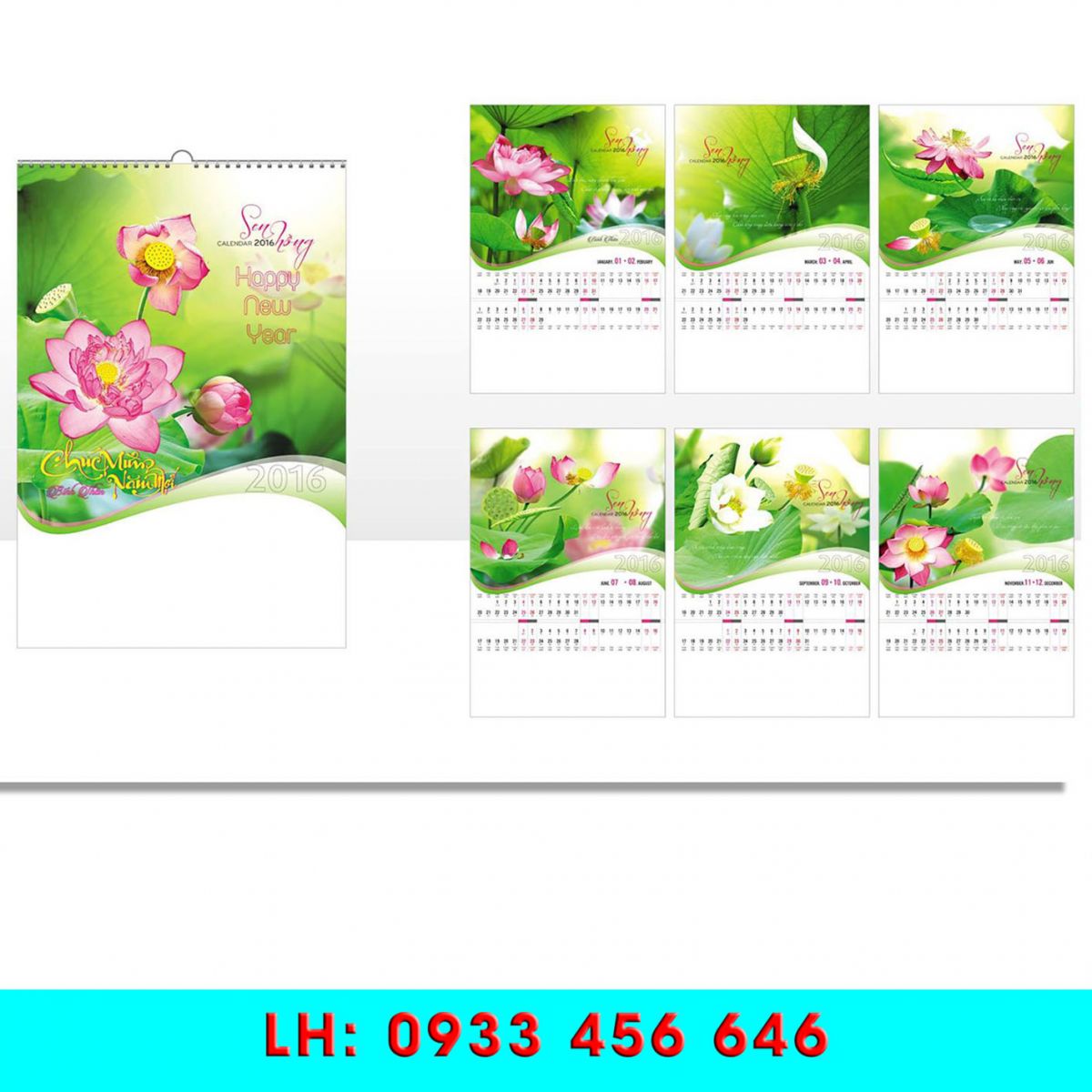 LỊCH TREO TƯỜNG 13