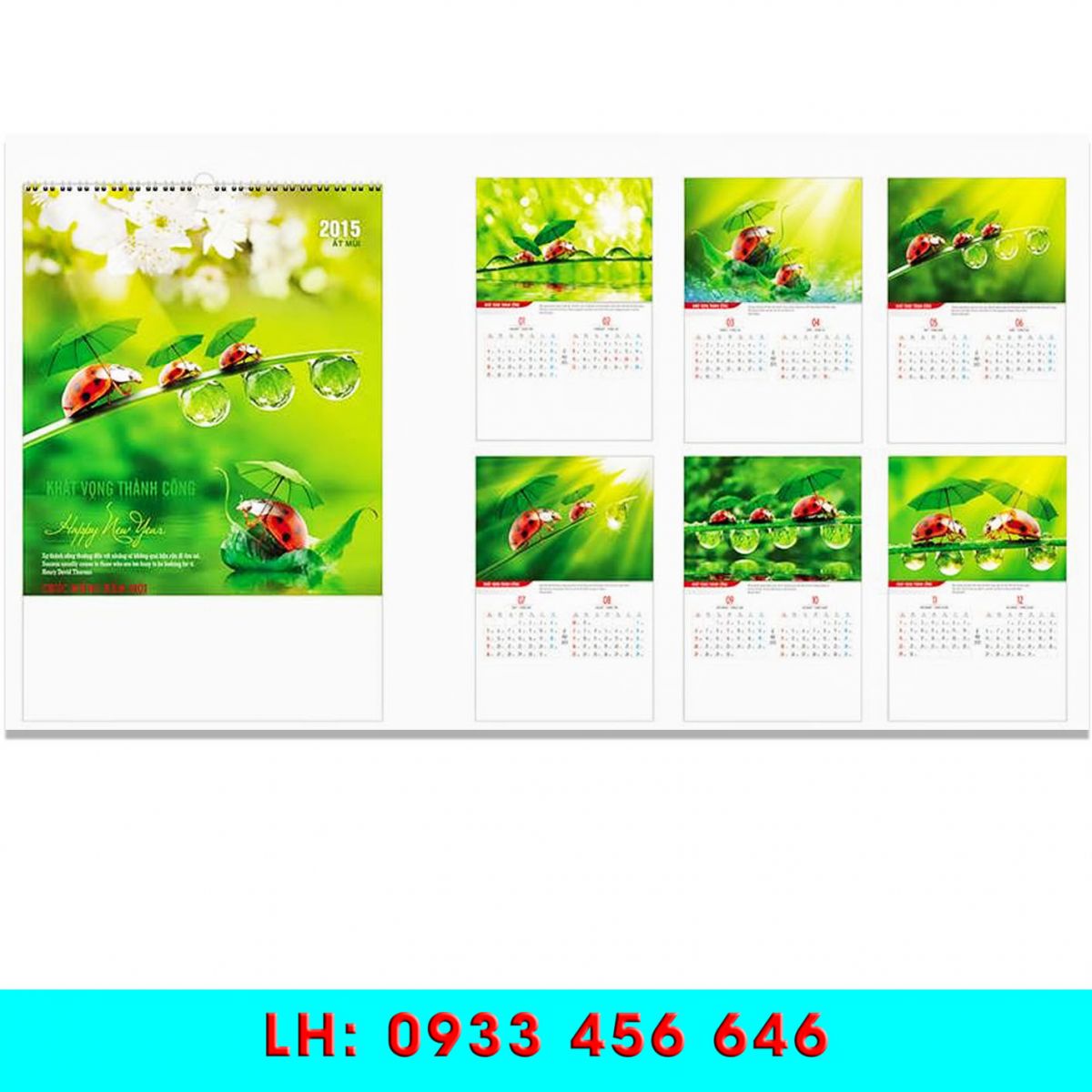 LỊCH TREO TƯỜNG 15