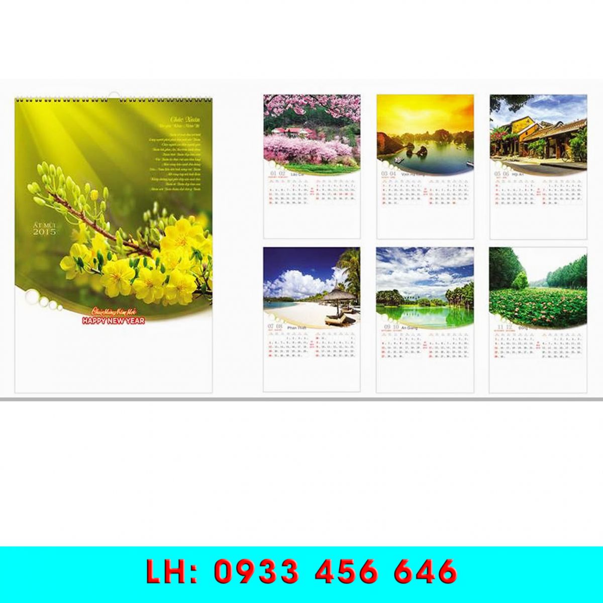 LỊCH TREO TƯỜNG 16