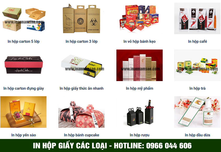 In hộp giấy giá rẻ, đảm bảo chất lượng, giao hàng nhanh chóng